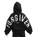 FORGIVEN PRINTED - Oversized Hoodie Sweater Psalm 32:1